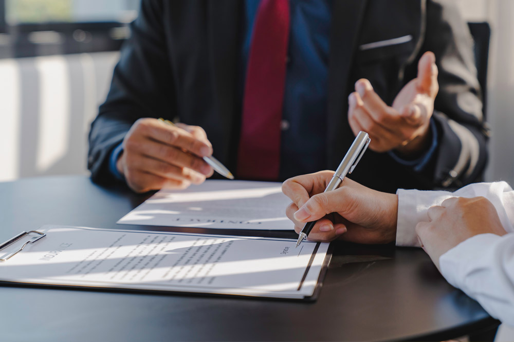 Examining production of solar power plant with digital tablet